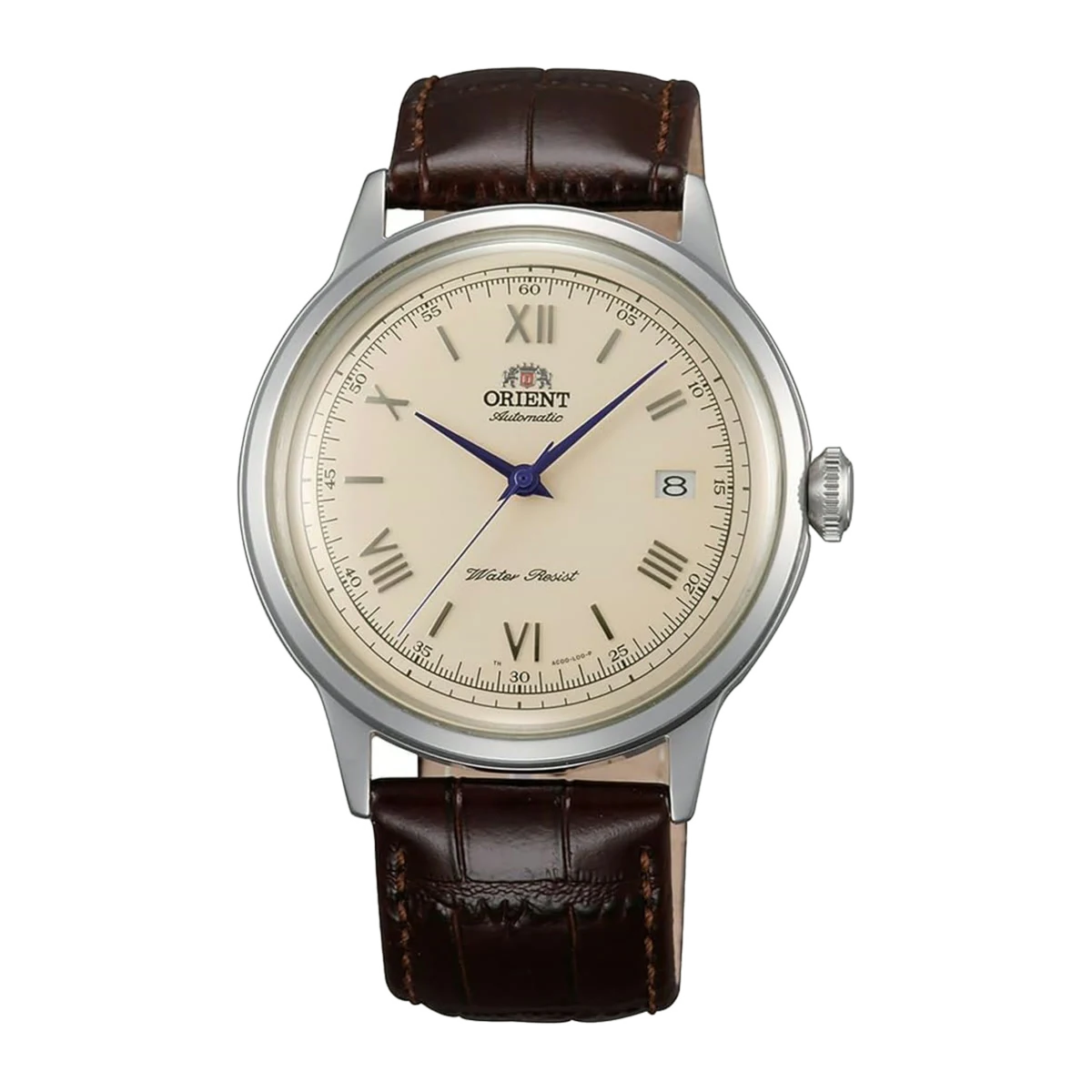 Orient Bambino Version 2 TAC00009N0 champagne dial front view
